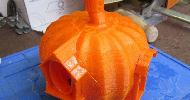 fairy garden pumpkin ricir 3D Models Art & Design Other Designs house gnome 3d print model - Mito3D