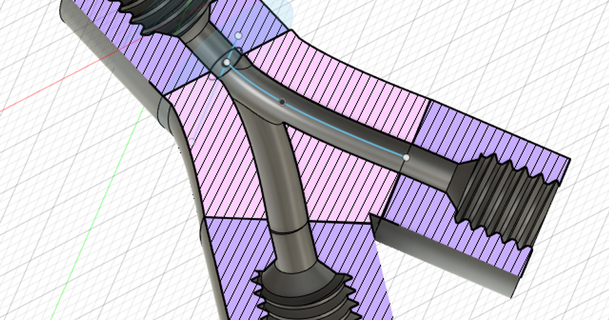 junction ptfe tubo farril 3D modelos impresoras actualizaciones multimaterial Bowden unión 3d print model - Mito3D