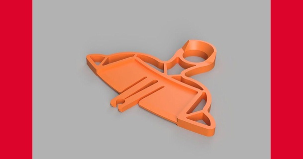 sram guía rail freno almohadilla espaciador dientes lucio 3D modelos Deportes aire libre 3d print model - Mito3D