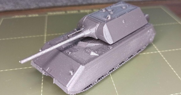 Panzer viii maus réservoir dario 3D modèles jouets Jeux Véhicules véhicule allemand worldwar2 3d print model - Mito3D