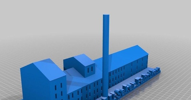 alpullu sugar factory orto 3D Models Hobby & Makers Other Ideas turkey memorial thingiverse 3d print model - Mito3D
