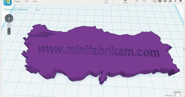 Türkiye harita orto 3D modeller ev halkı ekipman şeytani 3d print model - Mito3D