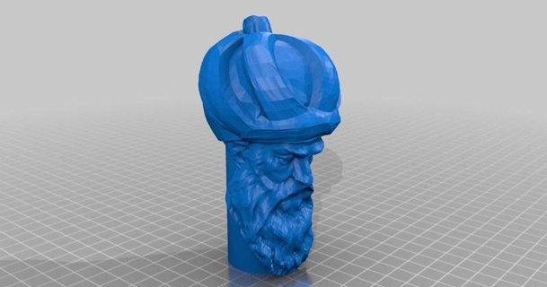 mimar sinan statue orto 3D Models World & Scans People thingiverse 3d print model - Mito3D