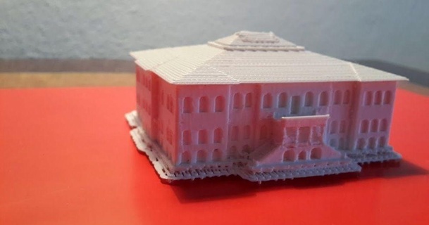 sivas kongre bina orto 3D modeller dünya taramalar mimari şehir Planlama şeytani 3d print model - Mito3D