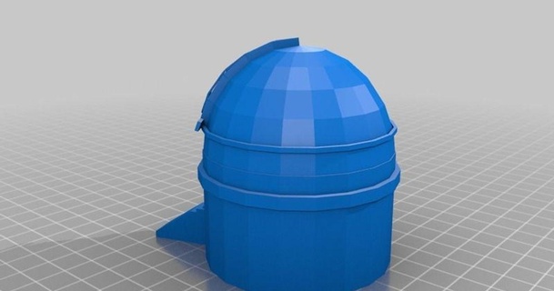 palomar observatory orto 3D Models World & Scans Architecture Urbanism thingiverse 3d print model - Mito3D