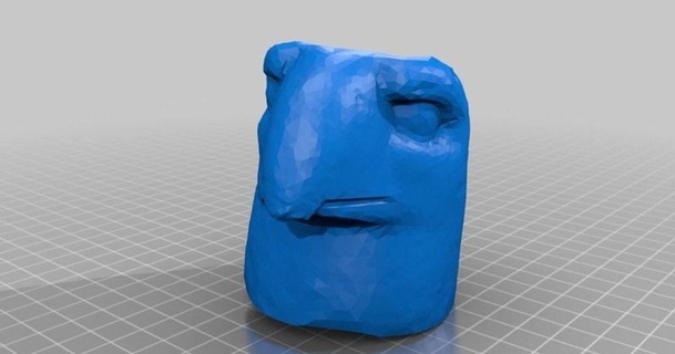 monte Nimrod divindade 3D modelos arte Projeto esculturas thingiverse 3d print model - Mito3D
