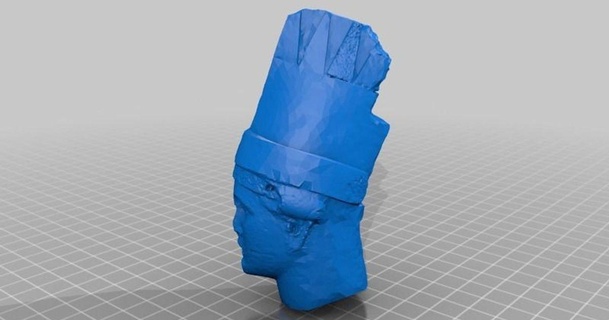 binmek Nemrut heykel Antiochus orto 3D modeller Sanat tasarım heykeller şeytani 3d print model - Mito3D