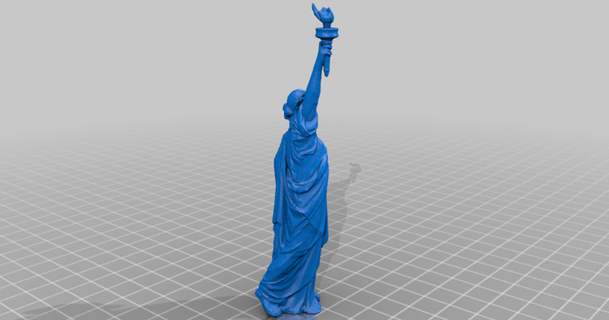 statue liberté 3D modèles art conception sculptures chose universelle 3d print model - Mito3D
