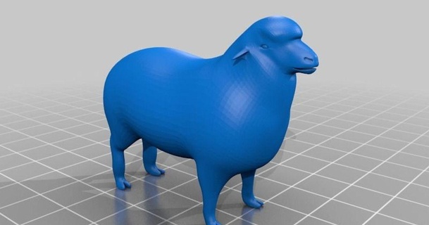 sheep orto 3D Models World & Scans Animals animal thingiverse 3d print model - Mito3D