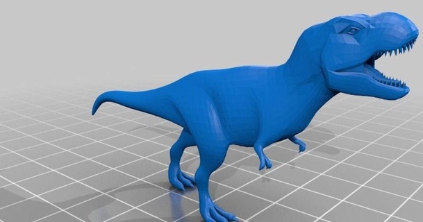 t-rex orto 3D Models World & Scans Animals thingiverse 3d print model - Mito3D