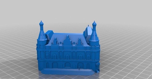 haydarpa railway station orto 3D Models World & Scans Architecture Urbanism thingiverse 3d print model - Mito3D