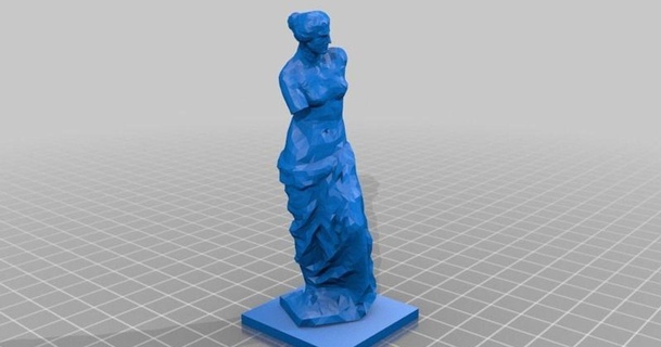 Afrodit orto 3D modeller Sanat tasarım heykeller heykel şeytani Antik 3d print model - Mito3D