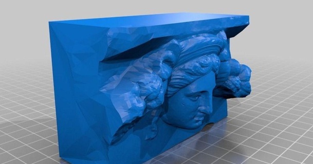 Statue Izmir Archäologie Museum 3D Modelle Welt scannt Replik Skulptur Truthahn thingiverse 3d print model - Mito3D