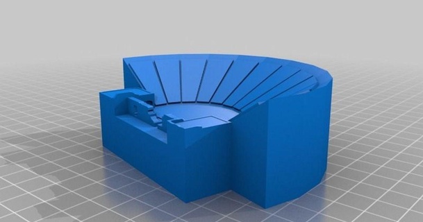 Ephesus Antiquität Theater 3D Modelle Welt scannt Architektur Stadtplanung thingiverse 3d print model - Mito3D