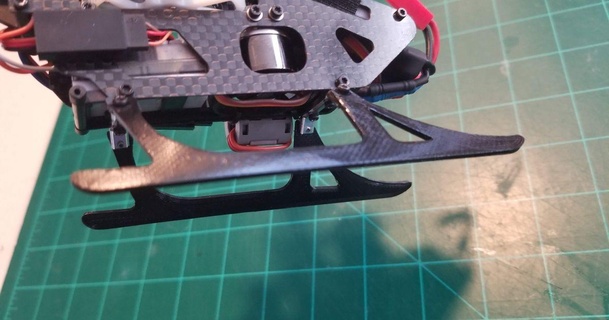 landing skids blade 150 san matisse 3D Models Hobby & Makers RC Robotics 3d print model - Mito3D
