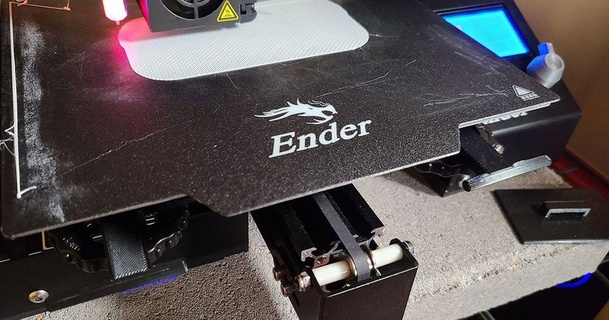 Ender 3 Profi Bett Griff smikutsky 3D Modelle Drucker Upgrades ender3 thingiverse ender3pro 3dprinterupgrade 3d print model - Mito3D