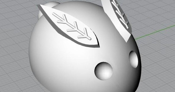 mochi bunny alixakeyofdestiny 3D Models Hobby & Makers Other Ideas rabbit legend 3dprinting moon 3d print model - Mito3D