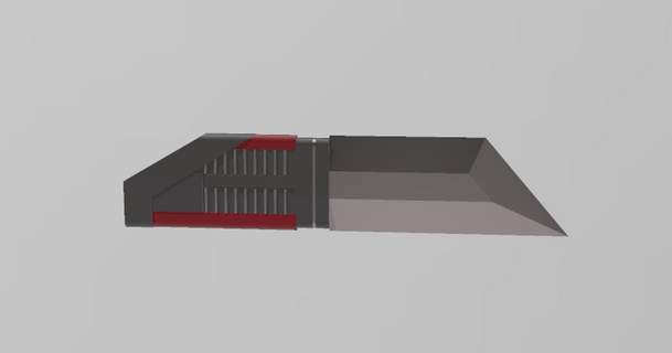 mandaloriano mini cuchillo bobf reprocesos 3D modelos disfraces accesorios thingiverse 3d print model - Mito3D