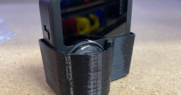 gopro max 360 lens örtmek kılıf lensrentalscom 3D modeller gadget'lar Fotoğraf video kamera 3d print model - Mito3D