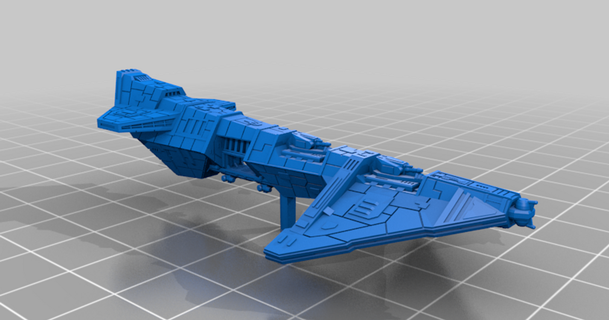sw armada imperial comando escolta transportadora onilcriações 3D modelos brinquedos jogos ar livre Guerra Estrelas miniatura nave espacial scifi thingiverse 3d print model - Mito3D