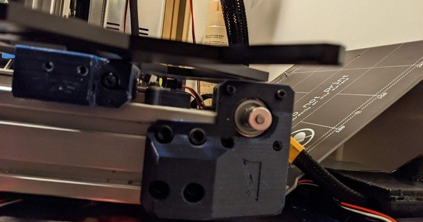 v-minion xl bed spacer y-axis belt tensioner dark 3D Models Printers - Upgrades 3d print model - Mito3D