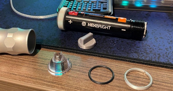 hexbright lens tool ilikedturtles 3D Models Hobby & Makers Tools flashlight 3d print model - Mito3D