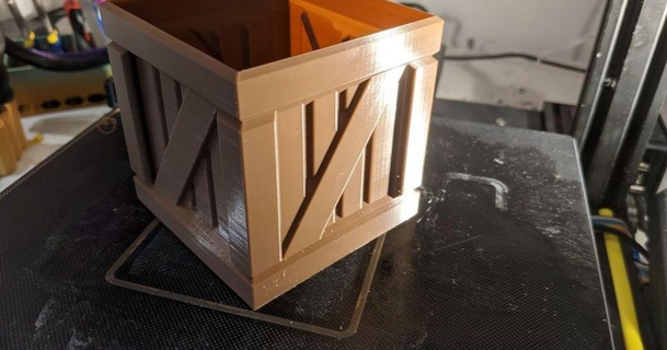 Lager Kiste Vase Modus 3D Modelle Haushalt Büro Box Aufbewahrungskiste thingiverse 3d print model - Mito3D