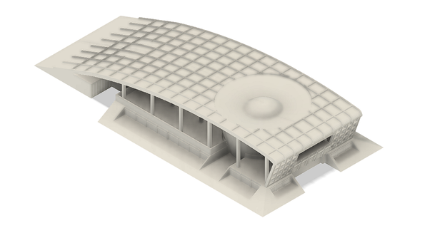 nazionale assemblaggio make3d azienda limitato 3D Modelli mondo scansioni architettura urbanistica edificio Gambia 3d print model - Mito3D