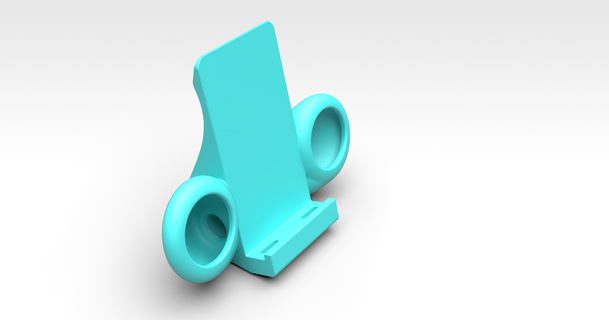 téléphone supporter orateur jas 3D modèles loisir fabricants électronique 3d print model - Mito3D