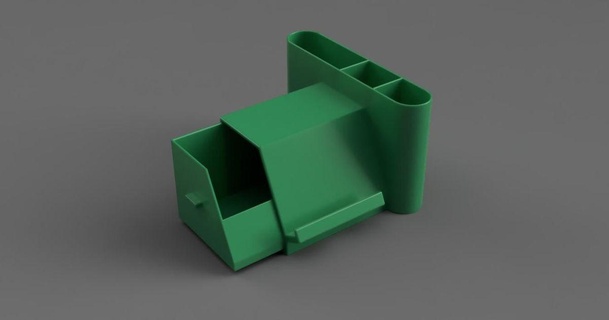 mobile pen holder drawer creeps 3D Models Household Office 3d print model - Mito3D