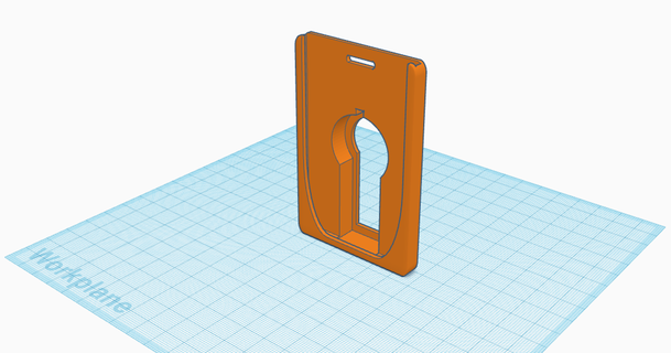 rsa símbolo distintivo suporte John 3D modelos casa escritório 3d print model - Mito3D