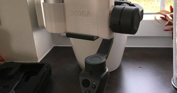 lg360 holder dji osmo 2 rc-3d 3D Models Gadgets Photo & Video thingiverse 3d print model - Mito3D