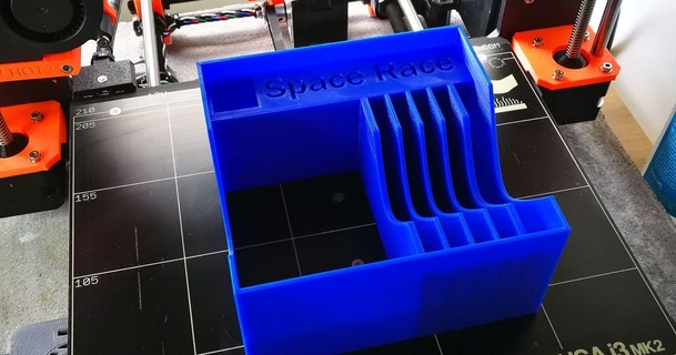 espacio carrera almacenamiento insertar 857 3D modelos juguetes juegos tablero juego mesa organizador 3d print model - Mito3D