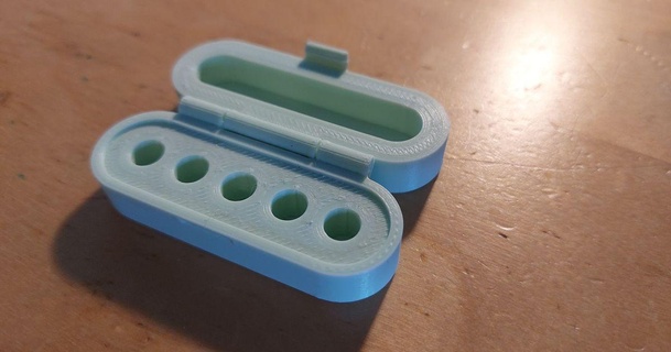spare nozzle case creality style nozzles pmve 3D Models Printers Accessories nozzlebox 3d print model - Mito3D