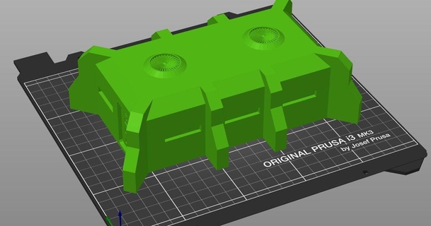 bunker mandíbular 3D modelos brinquedos jogos borda terreno modelo 3d print model - Mito3D