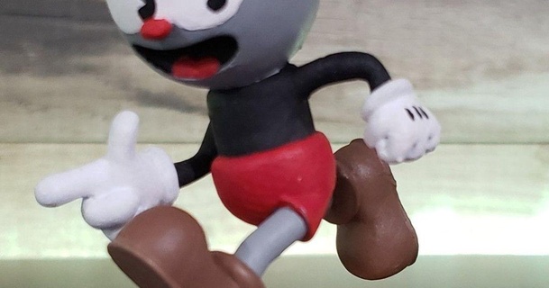 cuphead amiibo figura nebulanoob 3D Modelli giocattoli Giochi azione figure statue tazza testa cuffie definitivo thingiverse 3d print model - Mito3D