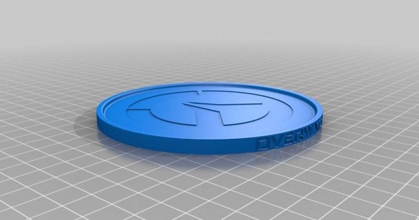 overwatch bevanda sottobicchiere someprintrnoob 3D Modelli domestico cucina thingiverse 3d print model - Mito3D