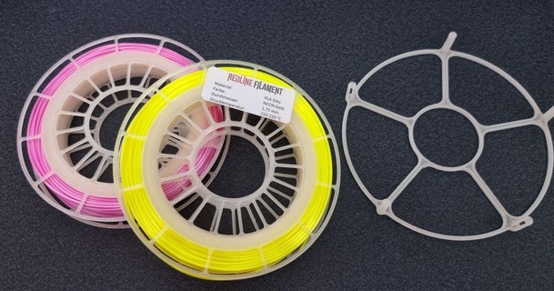 mini filament masterspool noe 3D modelos impresoras accesorios carrete filamento clip filamentsamples 3d print model - Mito3D