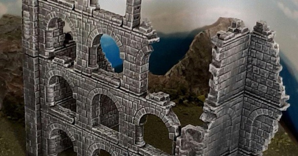 ulvheim b1 - modular fantasy ruins terrain4print 3D Models Toys & Games Outdoor terrain household nsfw castle 3d print model - Mito3D