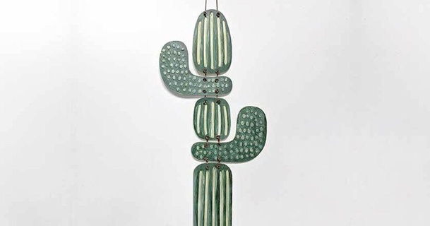 cactus parete ornamento miss art3mis 3D Modelli domestico Casa attrezzature thingiverse wallhanger 3d print model - Mito3D
