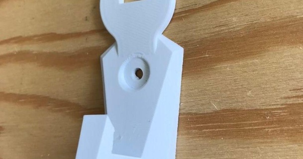 wrench arm hook miss-art3mis 3D Models Household Office keyholder thingiverse wallhook towelhook 3d print model - Mito3D