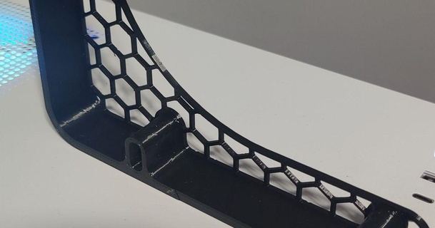 filament bobine supporter kruscle 3D modèles imprimantes accessoires titulaire soutien grille 3d print model - Mito3D
