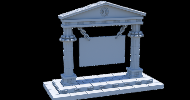 temple quote david kisel 3D Models World & Scans Architecture Urbanism 3d print model - Mito3D