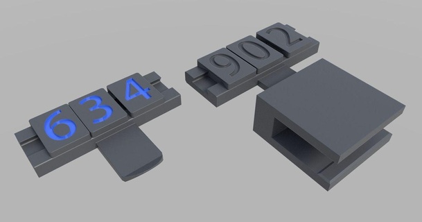 filament labelling system 2 paul020559 3D Models Printers Accessories 3d print model - Mito3D