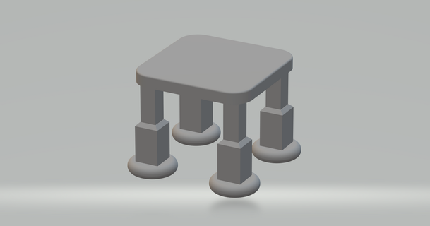 buvant table sam ku ère 3D modèles Ménage maison équipement boisson 3d print model - Mito3D