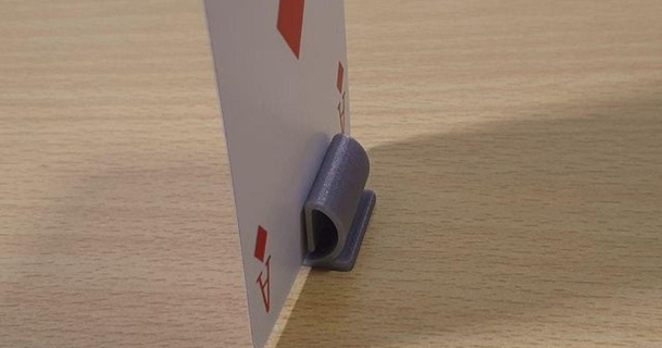bersaglio carta titolare supporto unique 3D Modelli giocattoli Giochi cornice portafoto nerftarget 3d print model - Mito3D