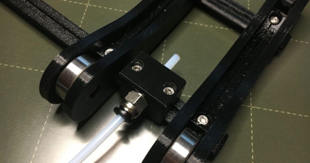 pc4-m10 ptfe tube fitting original prusa mini spool holder reverse bowden cmr 3D Models Printers Accessories filament spoolholder 3d print model - Mito3D