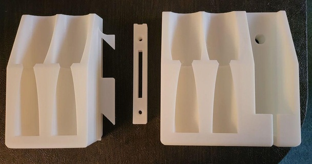 flashlight rack charger holder sozo13 3D Models Household Other House Equipment 3d print model - Mito3D