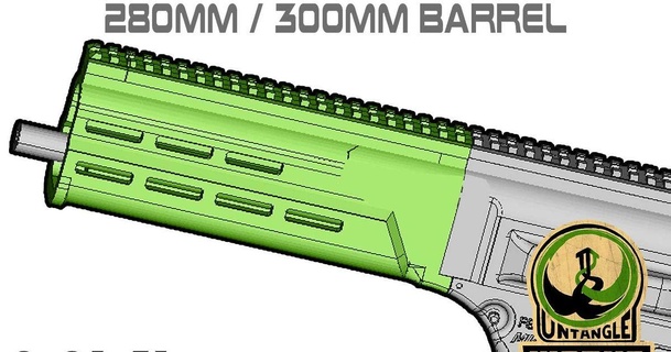 fgc9 mki unw300 sudario desenredar 3D modelos Deportes aire libre fgc fgc6fa fgc6s 3d print model - Mito3D