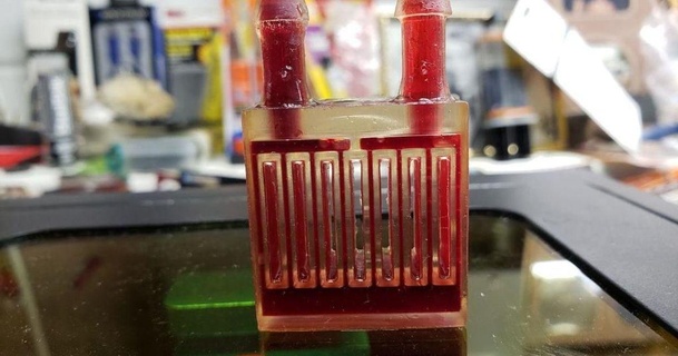 30mm watercooling radiator proof concept crimson kellashee 3D Models Hobby & Makers Other Ideas water fan thingiverse 3d print model - Mito3D